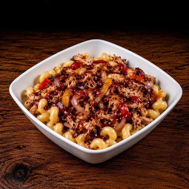 Eff'n Good BBQ Mac & Cheese.