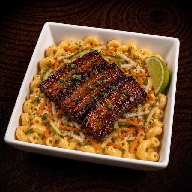 Korean BBQ Mac & Cheese.