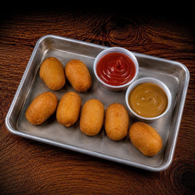 Mini Corn Dogs.