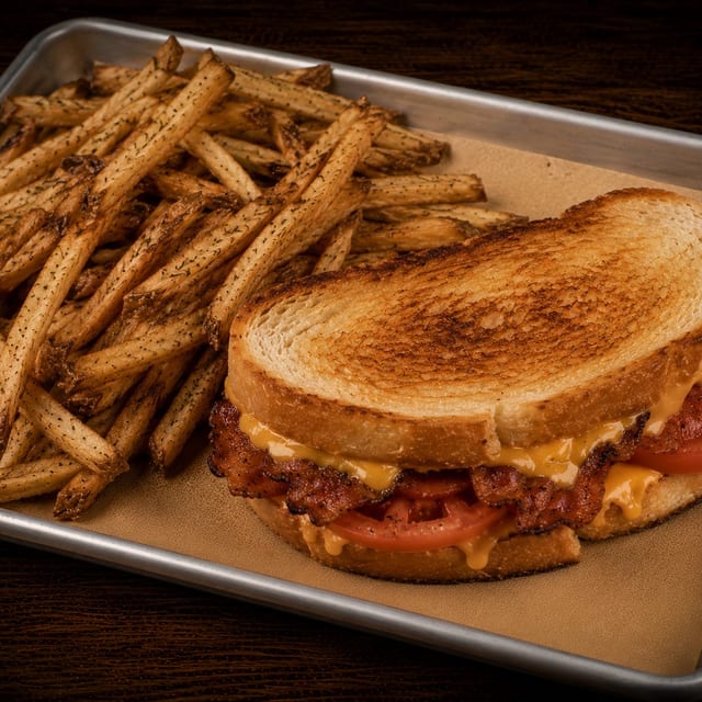 Grown-Up Grilled Cheese Sandwich.